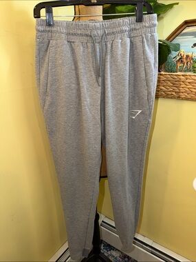 Gymshark Women’s Light Grey Drawstring Joggers